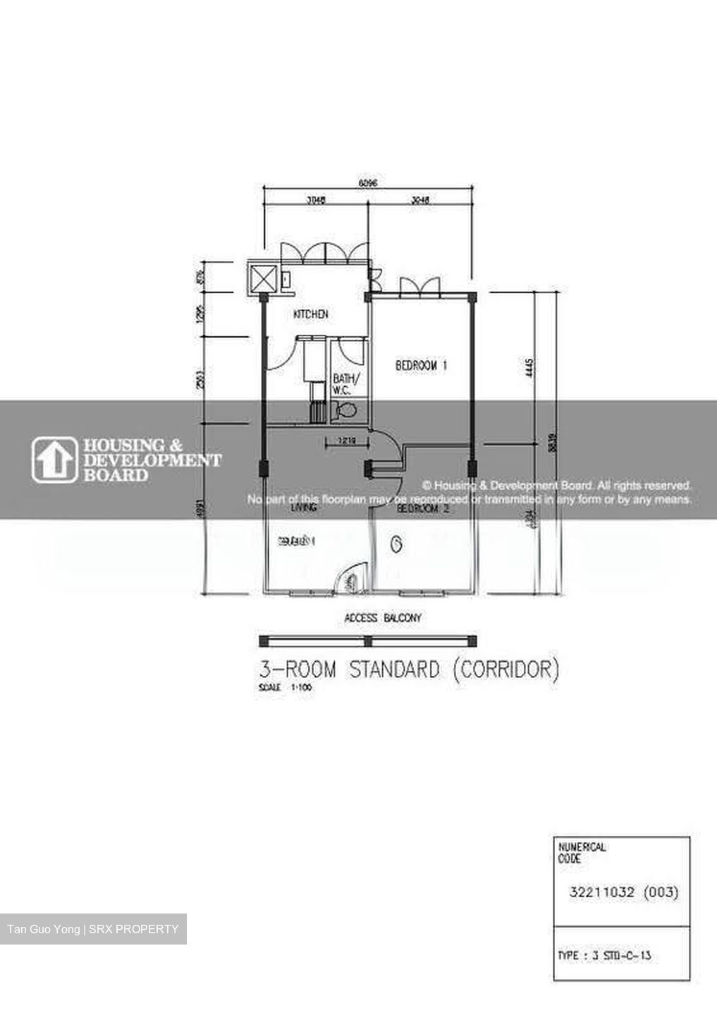 Blk 12 Bukit Ho Swee View (Bukit Merah), HDB 3 Rooms #607273011